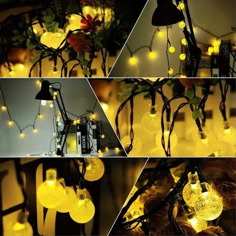 Solar Glow Fairy Lights - New
